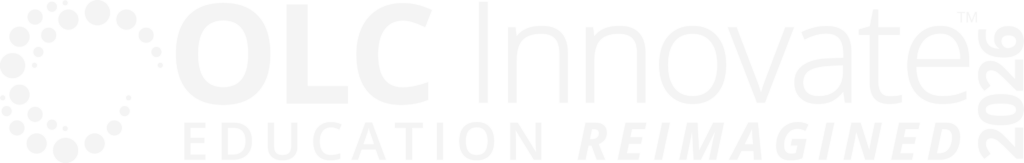 OLC Innovate 2026 White Logo